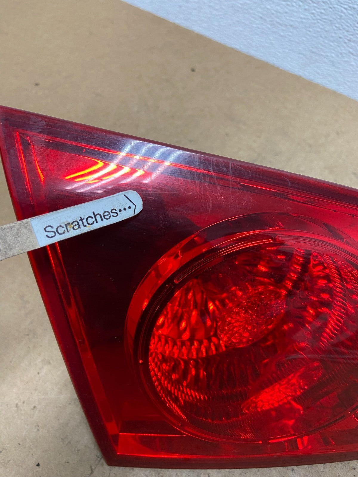 2007 2008 2009 Hyundai Santa Fe Left Driver LH Tail Light Inner Oem AC3161 DW3