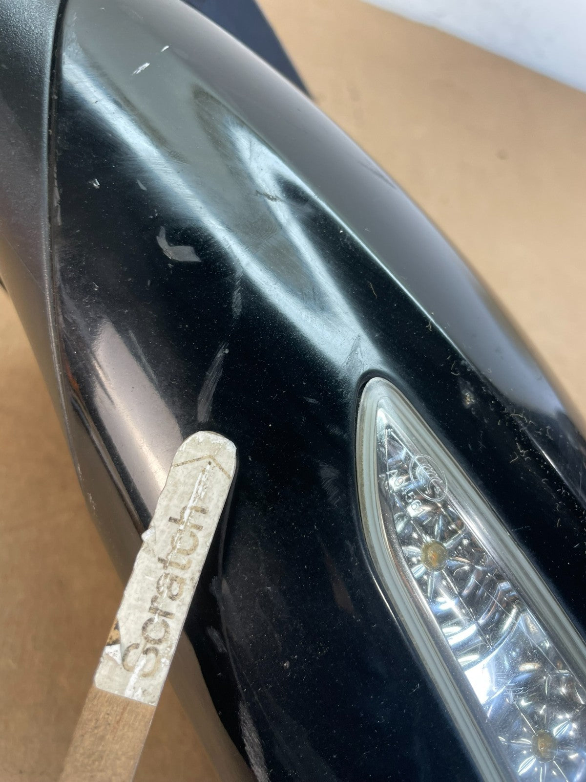 2011 - 2015 Hyundai Sonata Left Driver View Turn Sgn Door Mirror AF8668 DG9