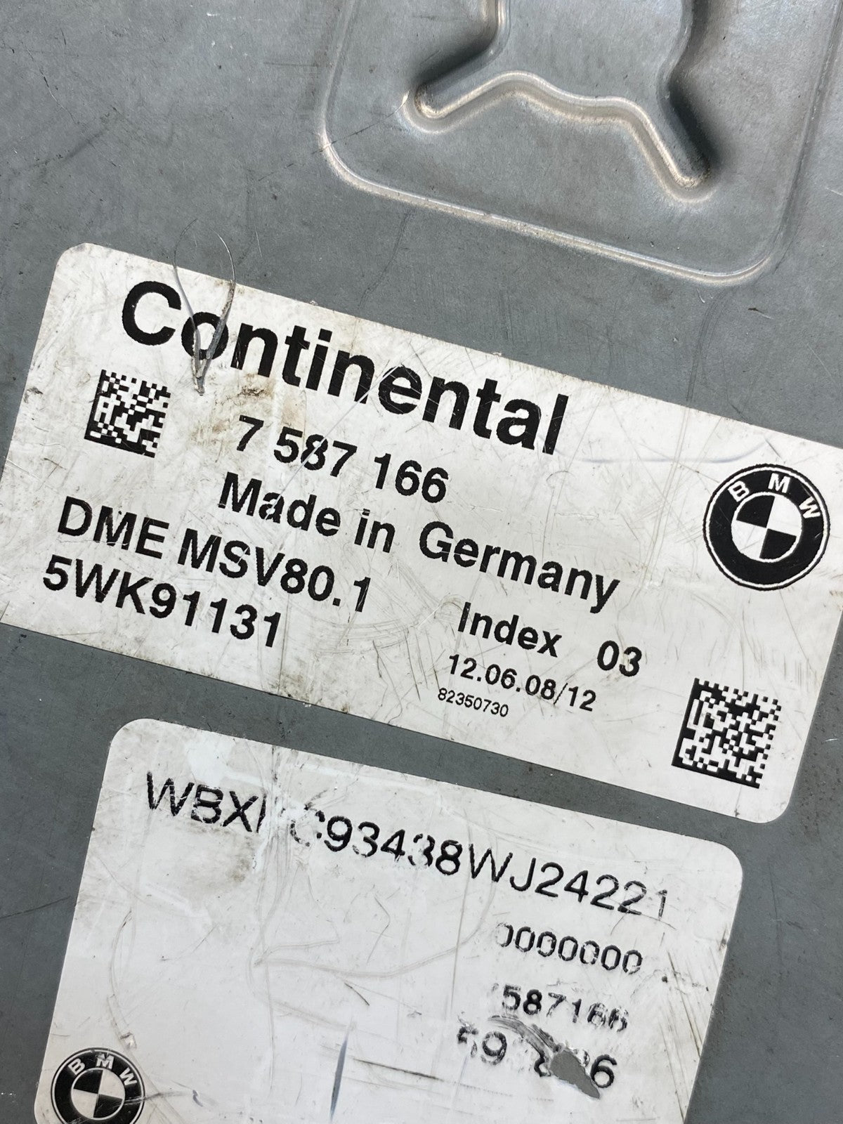 2008 - 2010 BMW 328i 528i E90 ECM ECU Engine Computer 7587166 AI9872 DW2