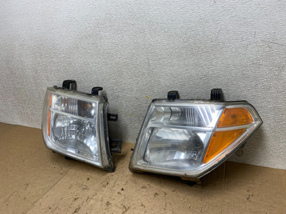 2005 2006 2007 Nissan Pathfinder Halogen Headlights Left+Right Oem X2433 DW1