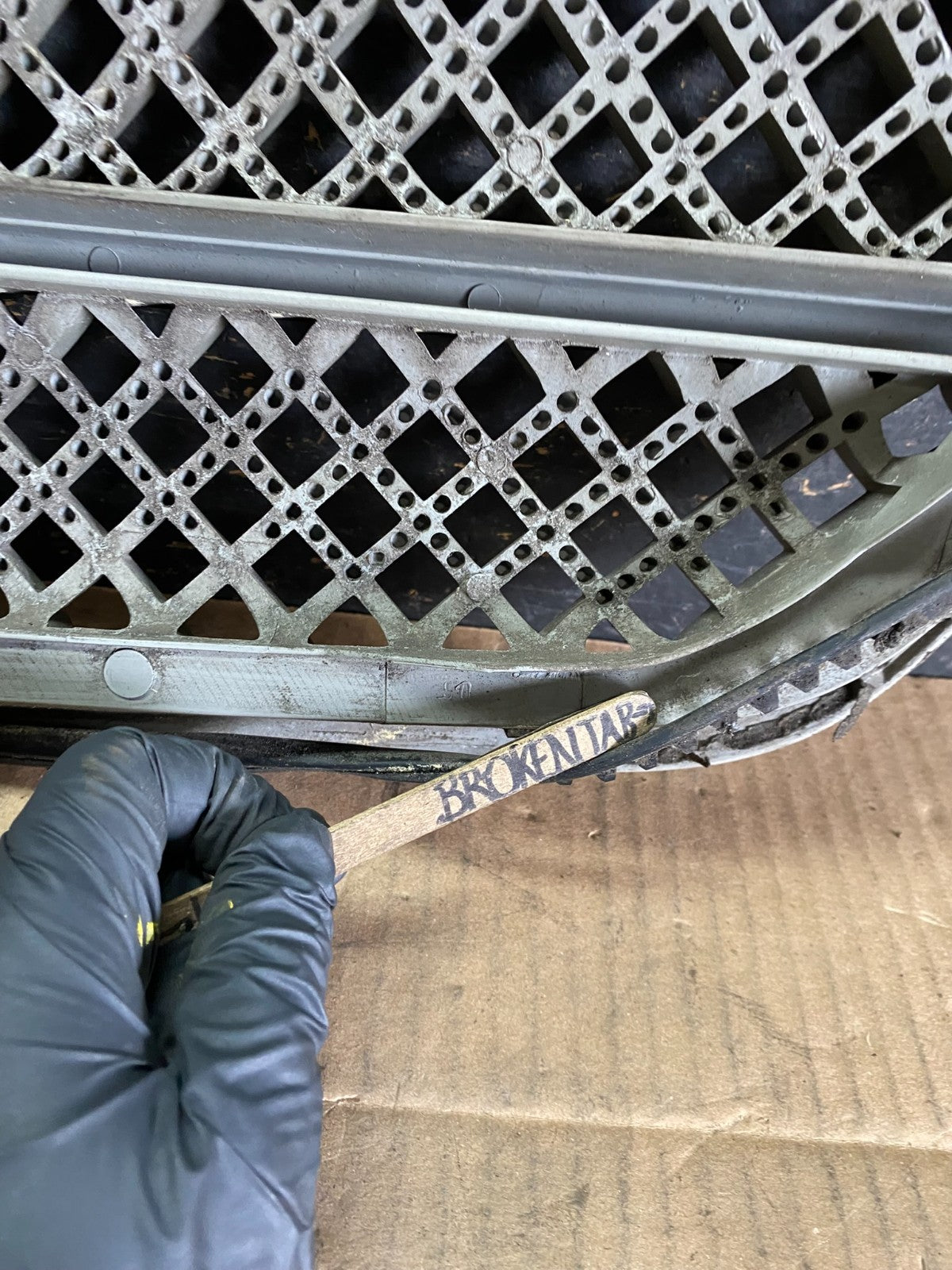2004 to 2005 Kia Sedona Front Upper Grill Grille OEM r7819 DG14