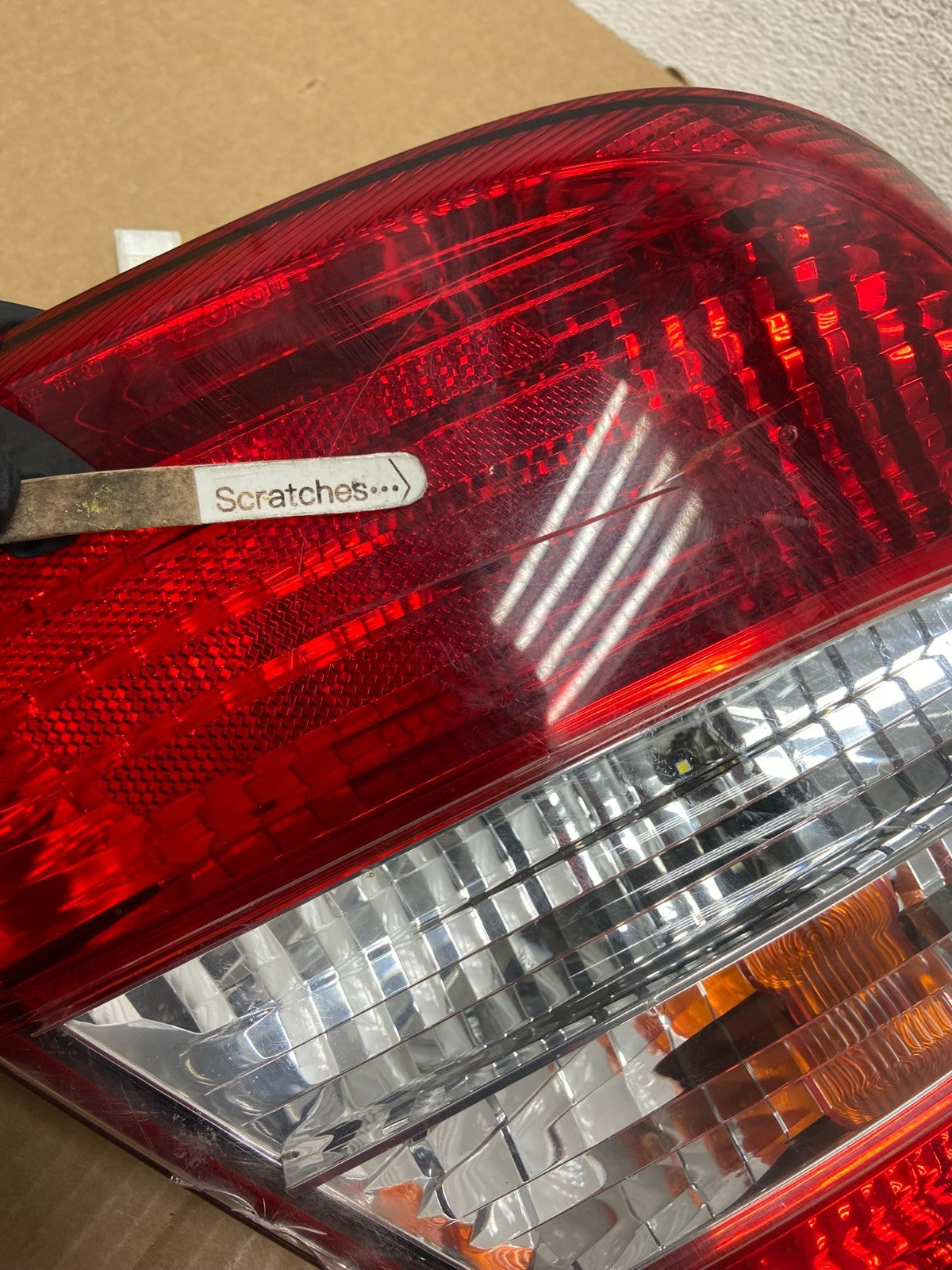 2002 2003 2004 Toyota Camry Left Driver LH Side Tail Light AF9641 DW3