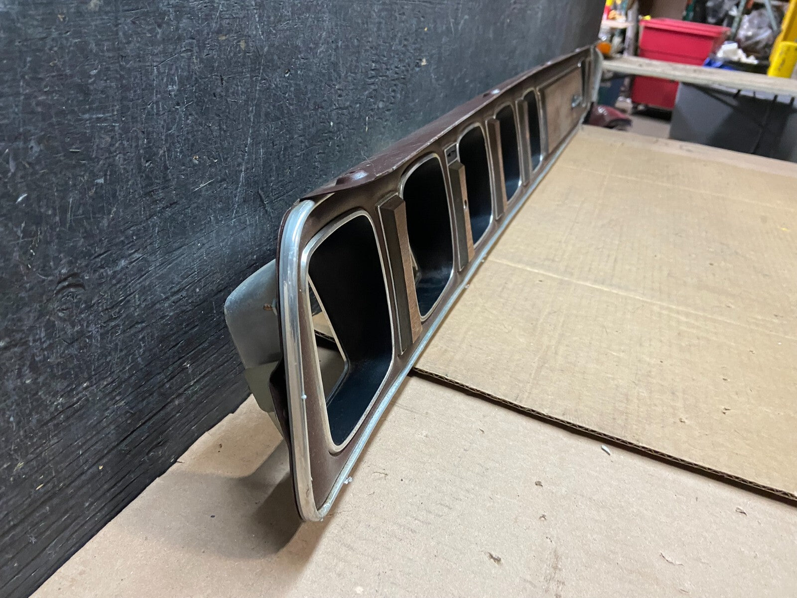 1969 1970 1971 Lincoln Continental Speedometer Dash Trim Bezel i2947 DG12