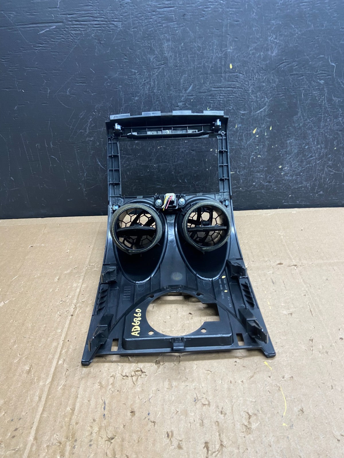 2011 2012 2013 Nissan Rogue Dash Upper Center Radio Bezel Trim AD6860 DG3