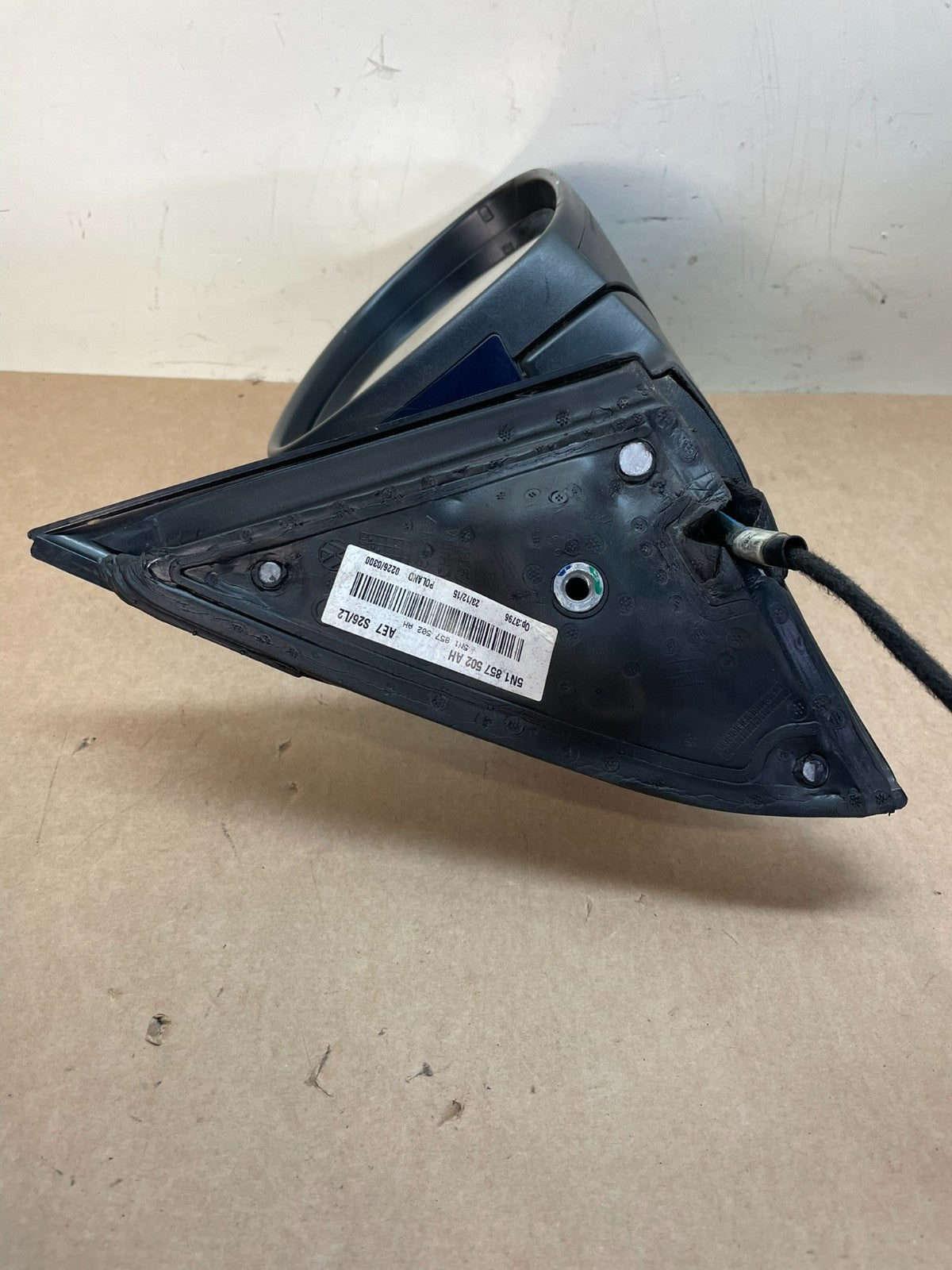 2009 to 2018 Volkswagen Tiguan Right Passenger View Door Mirror AJ1200 DG4