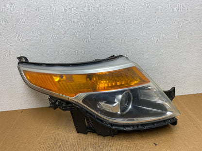 2011 to 2015 Ford Explorer Right Passenger Halogen Headlight AE1663 DW0