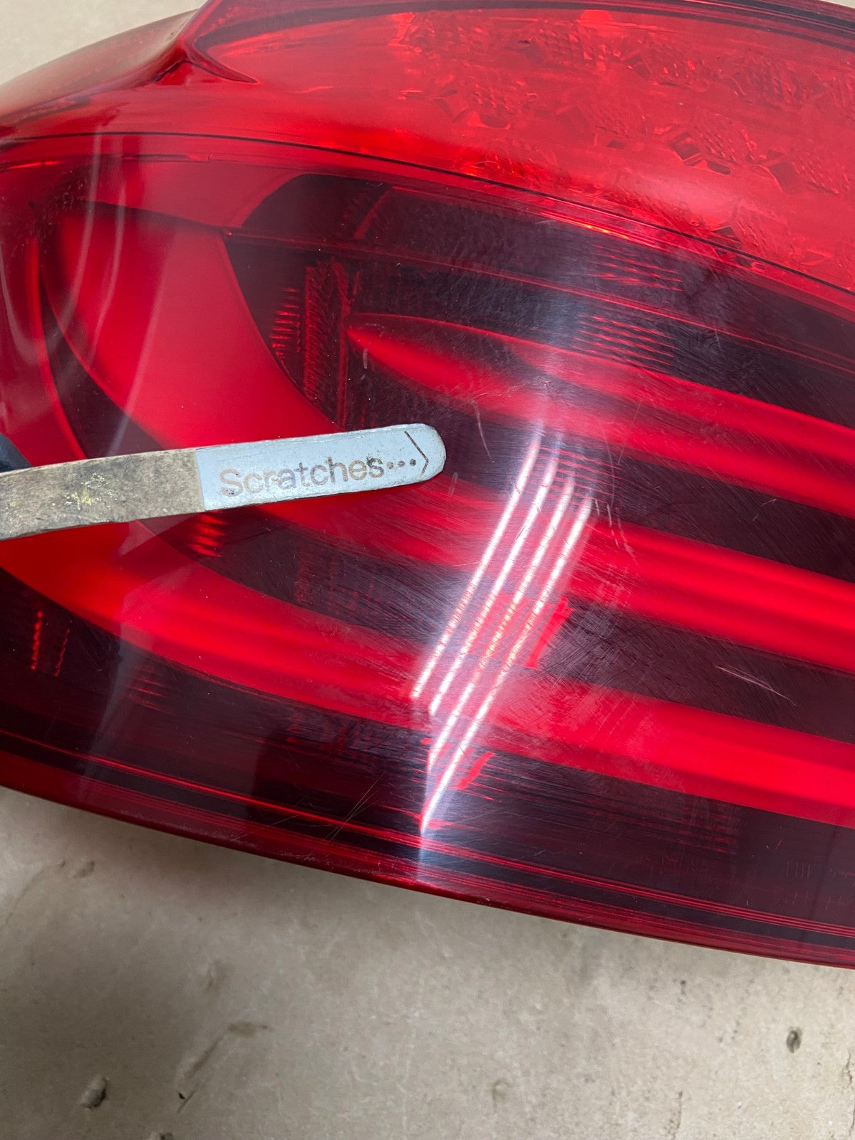 2011 2012 2013 BMW 5 Series F10 Left Driver LH Side Tail Light AD3927 LK3