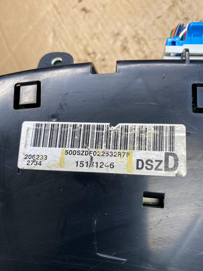 2002 to 2005 Chevrolet Trailblazer Speedometer Cluster Gauge OEM  AC4640 DG5