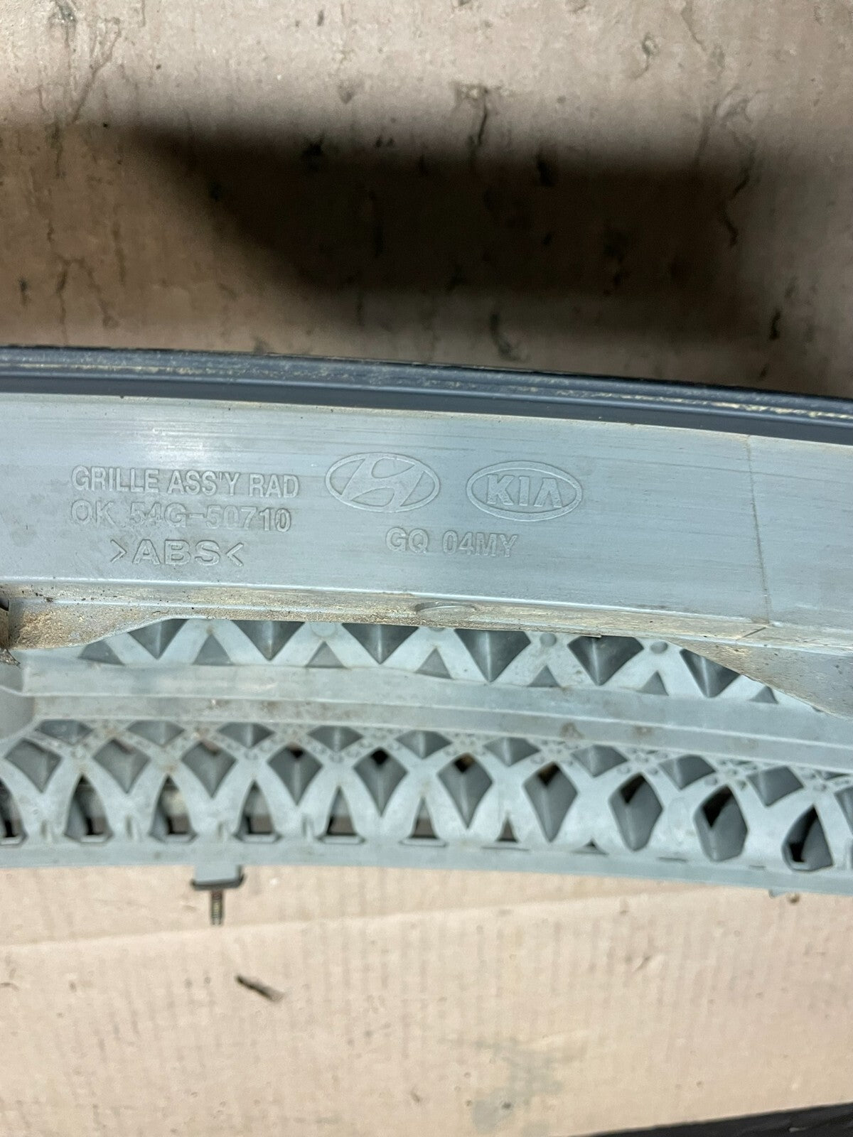 2004 to 2005 Kia Sedona Front Upper Grill Grille F3758 DG1 OEM14