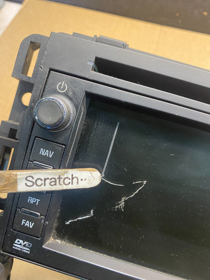 2007 to 2014 Chevrolet GMC Cadillac Radio Navigation Screen Display AH1738 DG1