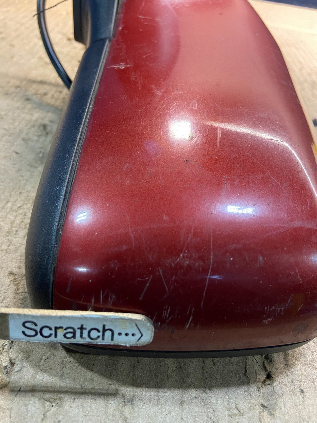 1995 to 2003 Volvo S40 V40 Left Side Electric Heated Door Mirror 30632529 z21617