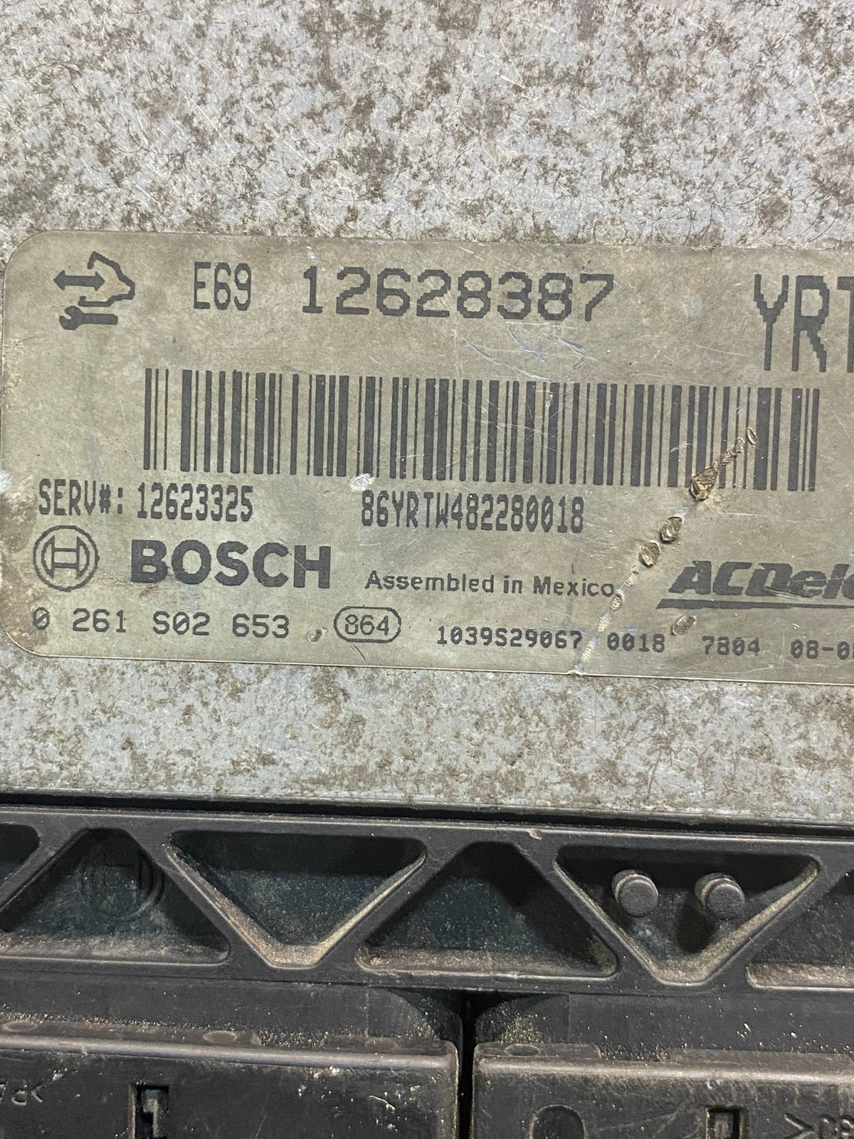 2008 2009 GMC Acadia Traverse Engine Control Unit Module ECM ECU AE7755 DG2