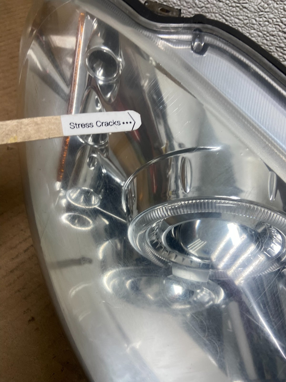1995-1996 Mitsubishi Eclipse Left+Right Set LED Chrome Headlight AA6214 DG6