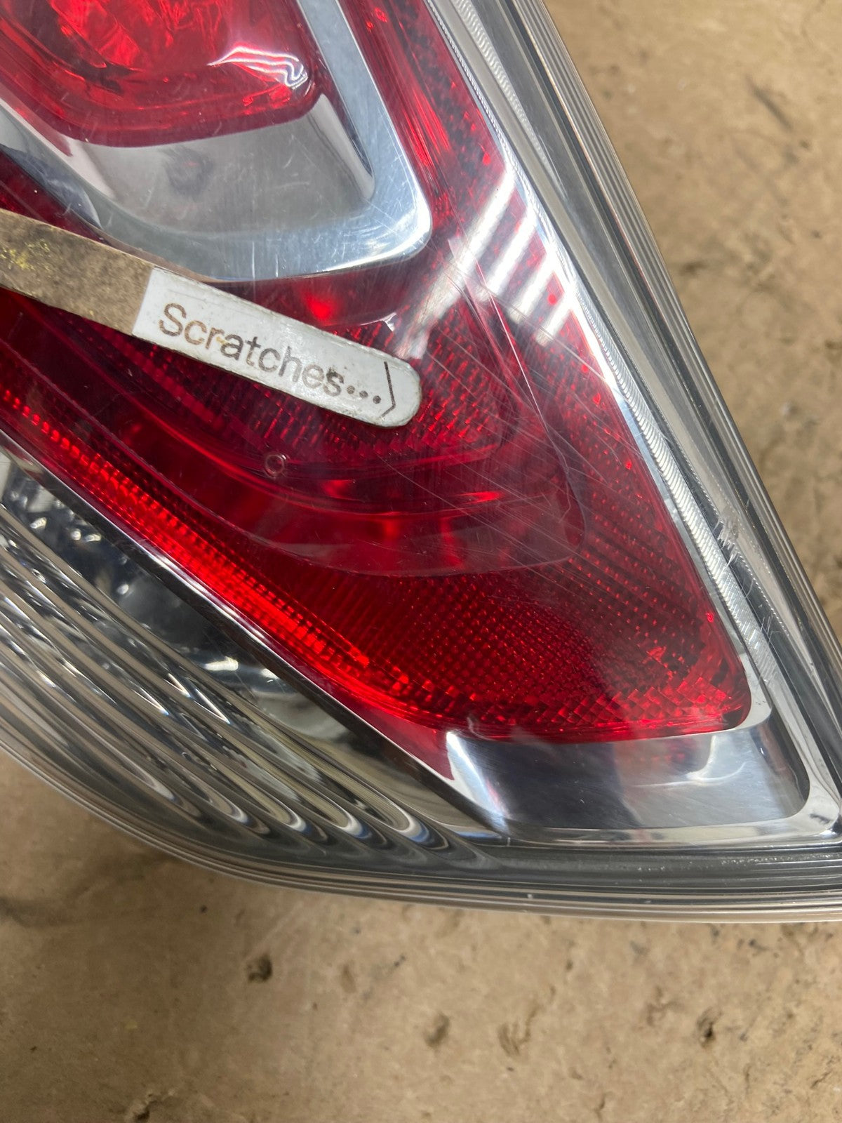 2014-2016 Nissan Rogue Left Driver LH Side Outer Tail Light Inner AF8358 LK3