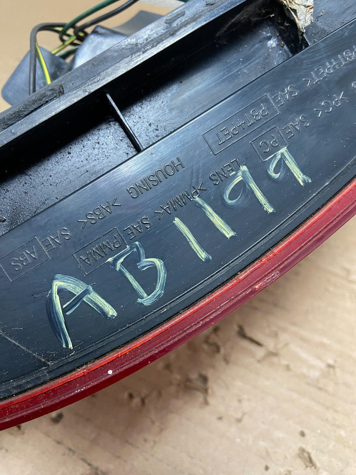 2004 2005 2006 Nissan Sentra Right Passenger Rh Side Tail Light Oem AB1199 LK6