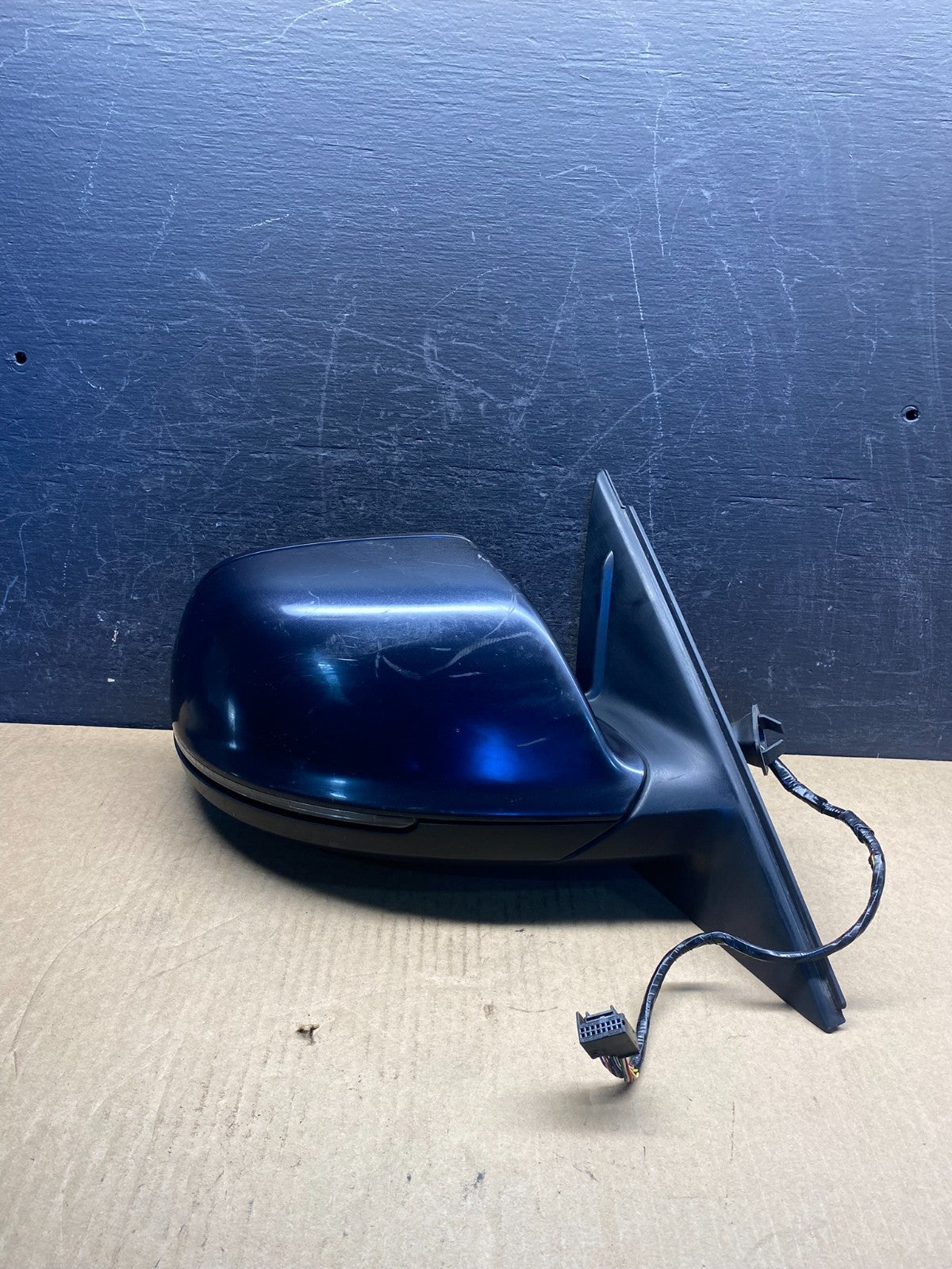 2009 to 2012 Audi Q5 Right Passenger Side Door View Power Mirror AG7135 DW0