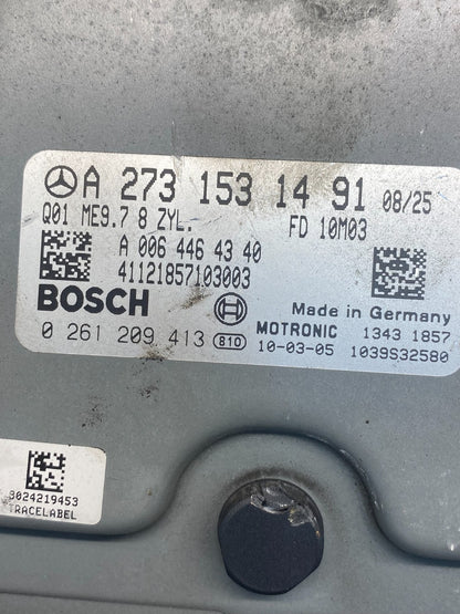 2007 to 2012 Mercedes GL450 ECM ECU Engine Control Module AH4831 DW2
