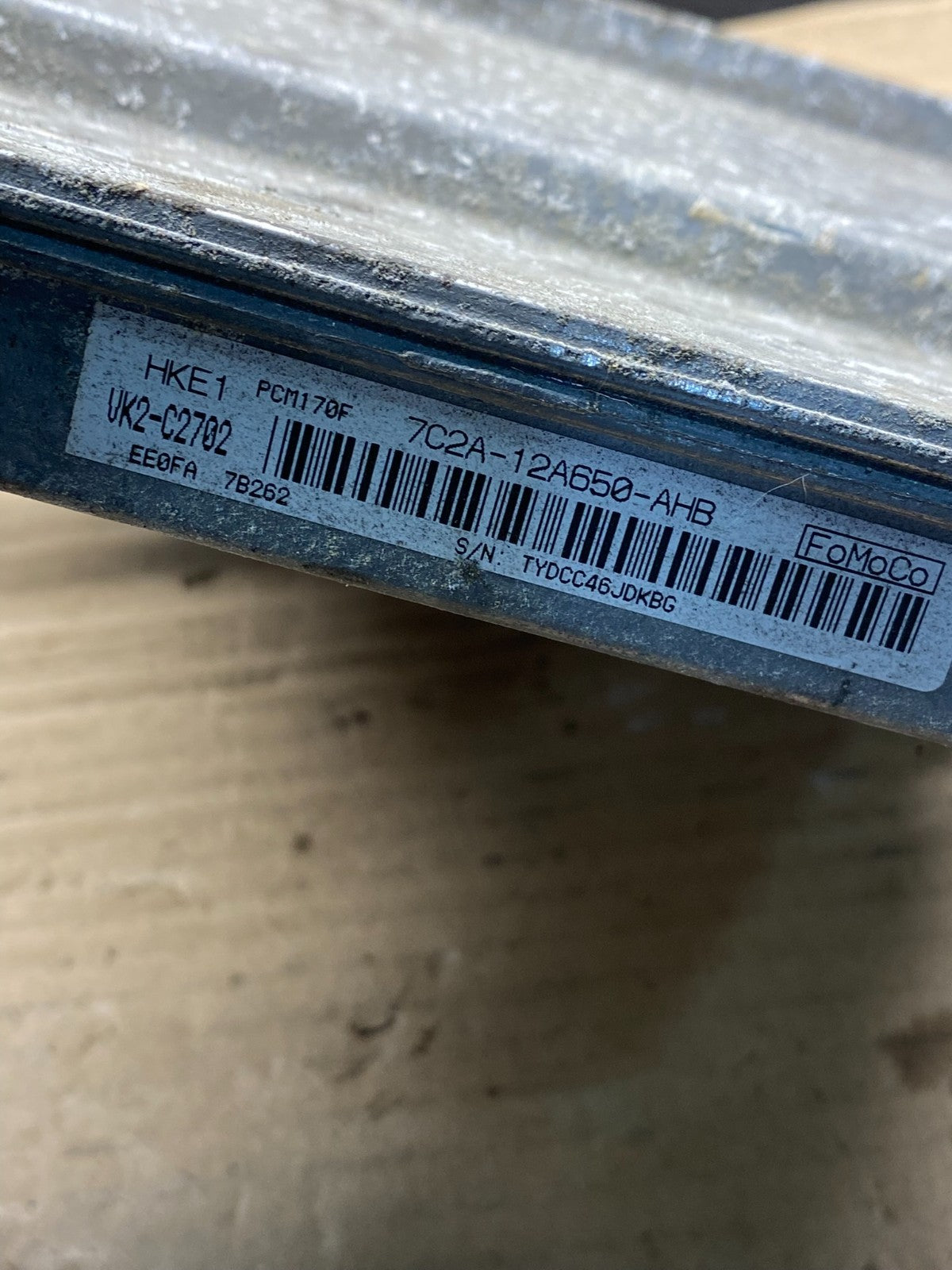 2007 2008 Ford E350 E250 Van 4.6L Engine Control 7C2A-12A650-AHB AH9995 DW2