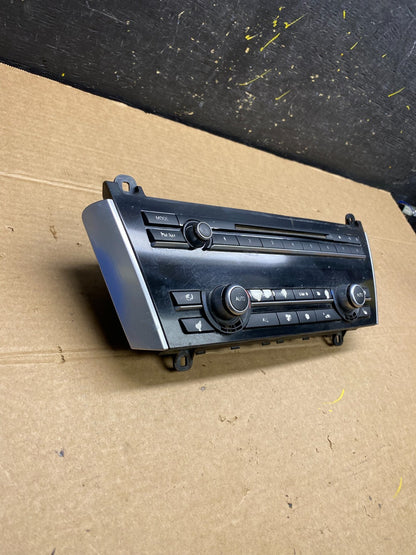 2010-2011 BMW F10 535i 550i Heater Ac Climate Radio Stereo Control OEM w6484 DG2