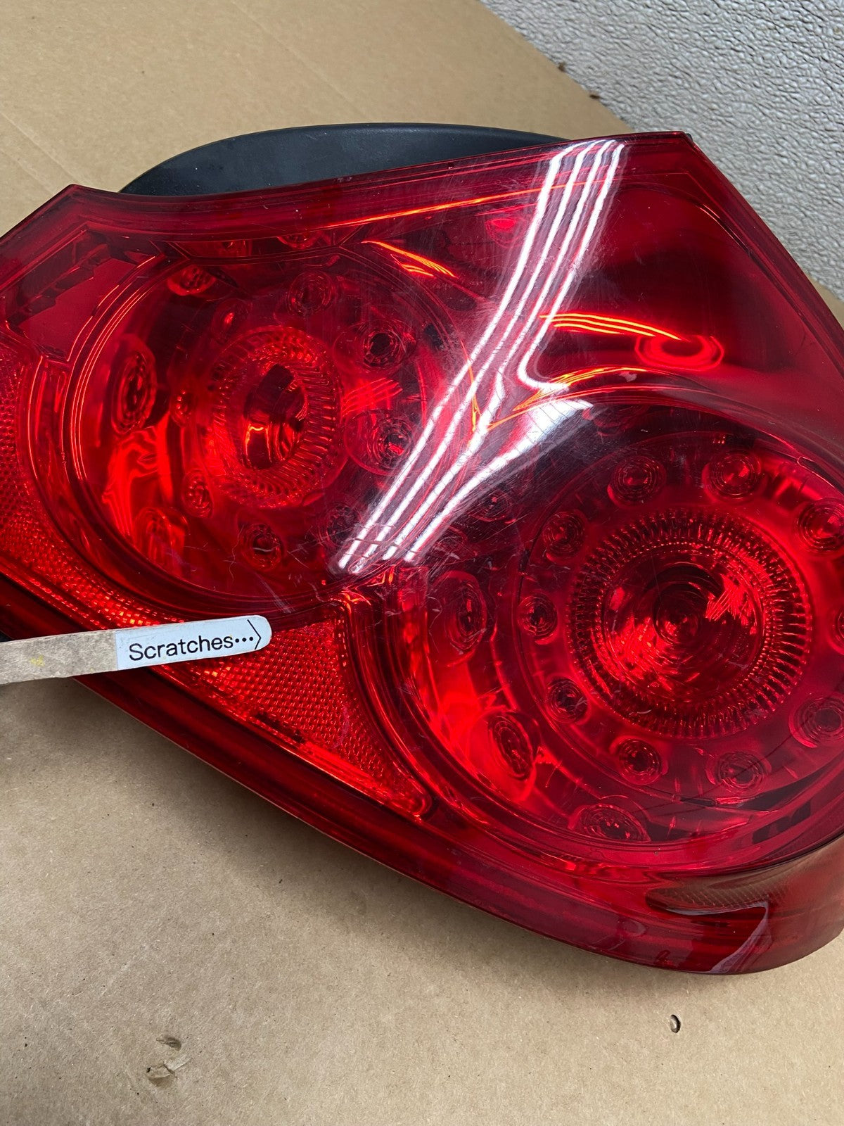 2007 to 2013 Infiniti G35 G37 Sedan Right Passenger Rh Tail Light Oem AB3433 LK3
