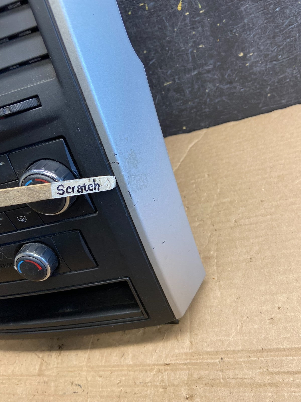 2008-2010 Chrysler Town Country Climate Control Panel Center Dash Trim AF2243 DW4