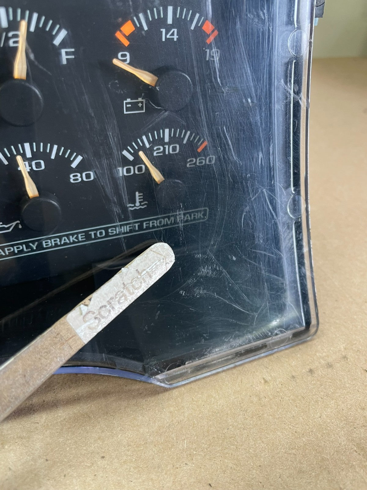 1995 to 1999 Chevrolet Silverado Suburban Cluster Gauge Speedometer AG1051 DG5