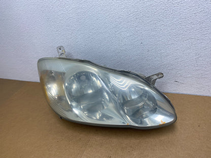 2003 to 2004 Toyota Corolla Right Passenger RH side Headlight AC1718 DW1