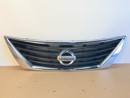 2012-2014 Nissan Versa Sedan (2nd gen) Front Upper Grill Grille AH0403 DG0