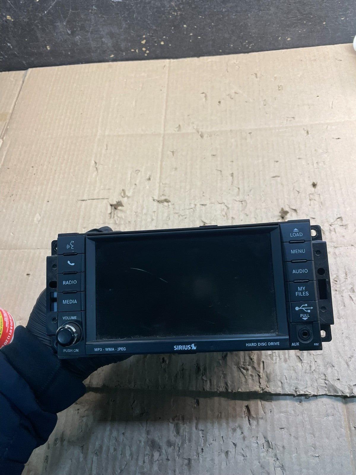 2008 2013 Jeep Dodge Chrysler Screen Display CD Player Satellite Radio X8497 DG0