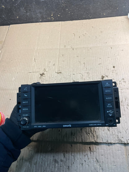 2008 2013 Jeep Dodge Chrysler Screen Display CD Player Satellite Radio X8497 DG0
