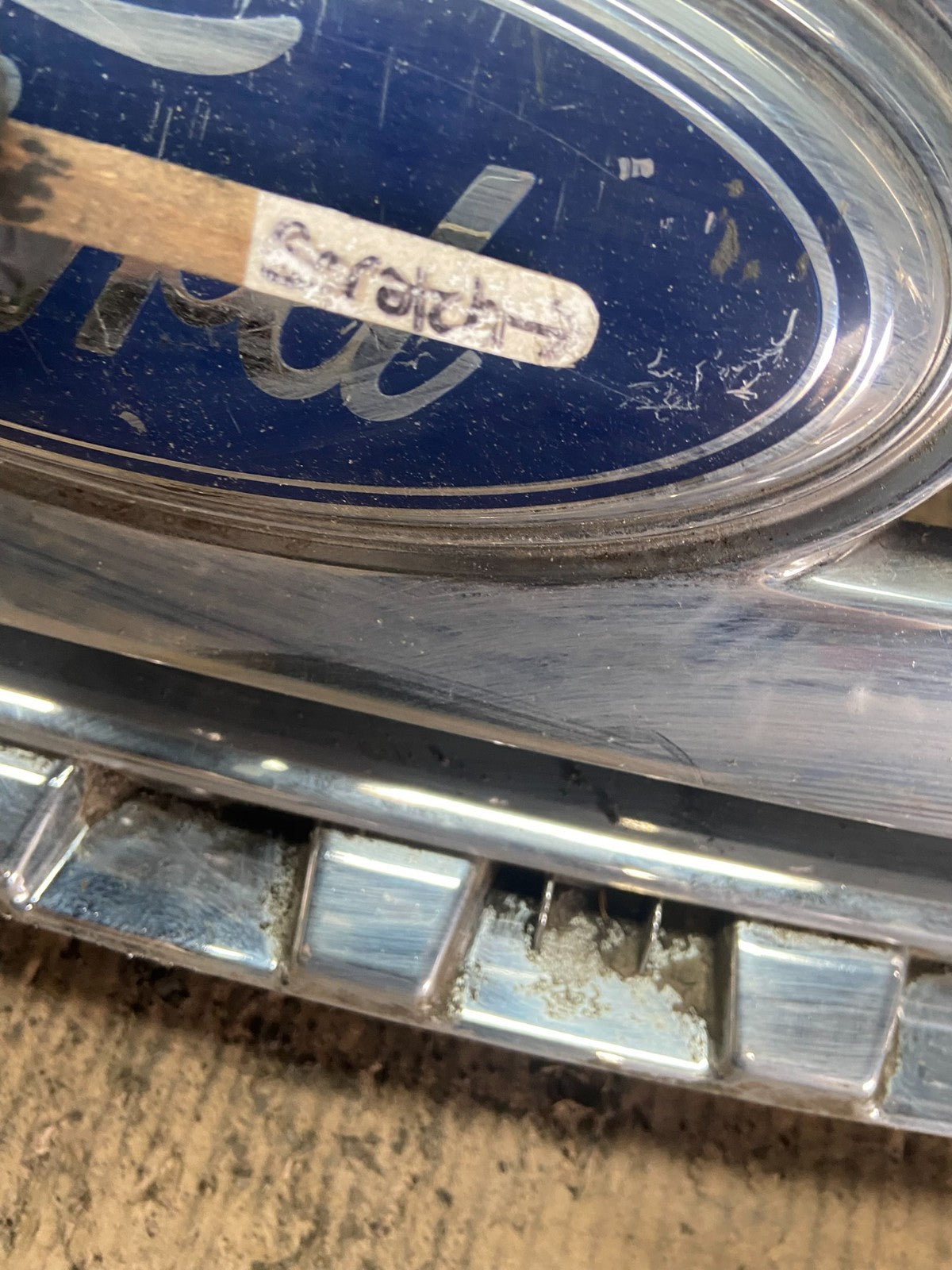 2007 2008 2009 2010 Ford Edge Front Upper Chrome Grill Grille Oem R7203 DG7