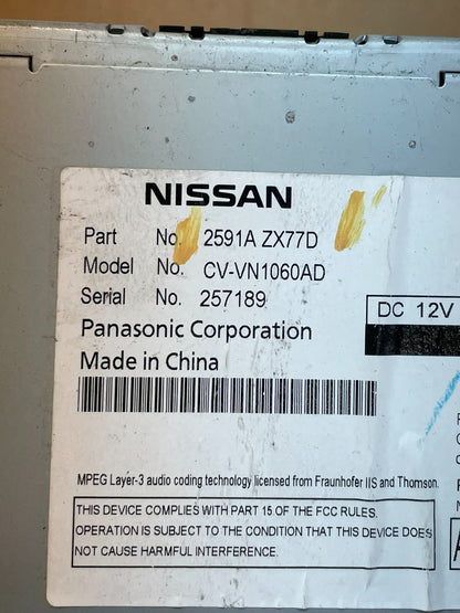 2011 - 2013 Nissan Murano Maxima M35 M37 BOSE Radio CD Navigation ag3055 DG8