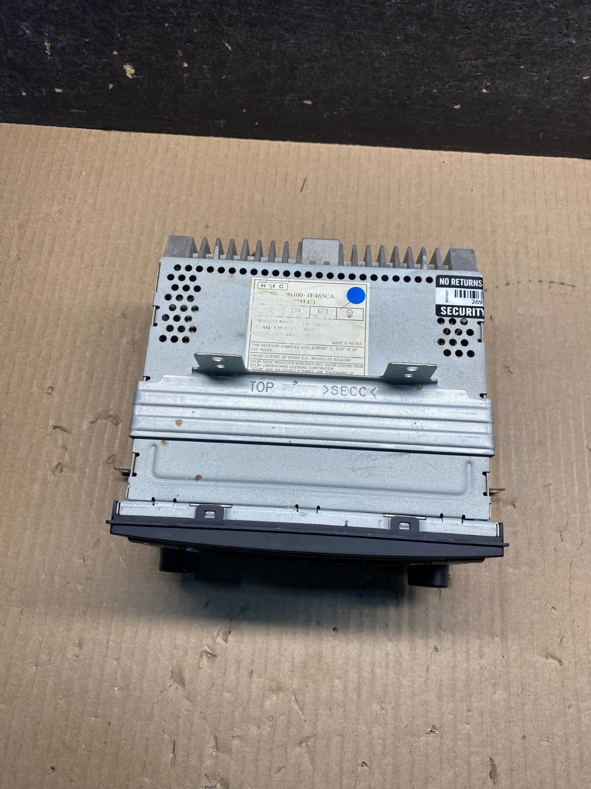 2007 to 2011 Hyundai Accent Radio Cd Mp3 Player AI4884 DG3