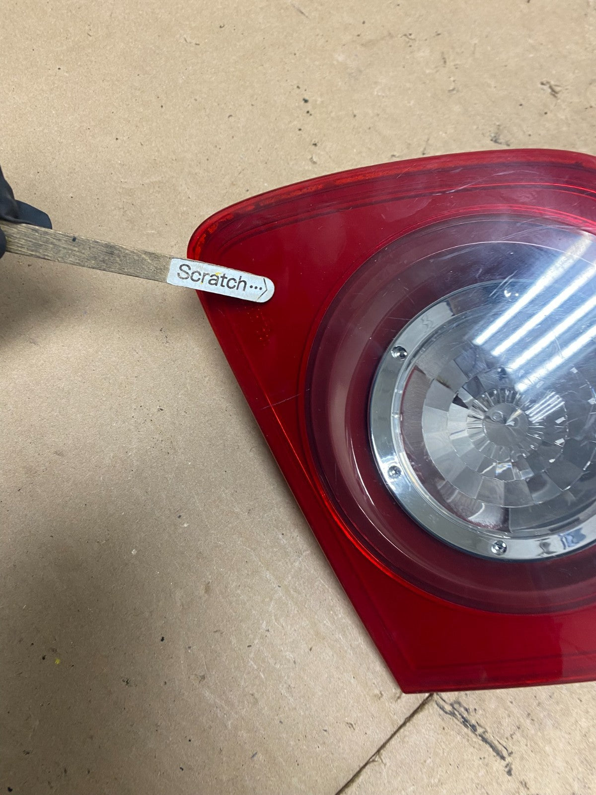 2004 2005 2006 Mazda 3 Sedan Right Passenger Side Tail Light inner OEM P2459 DW4