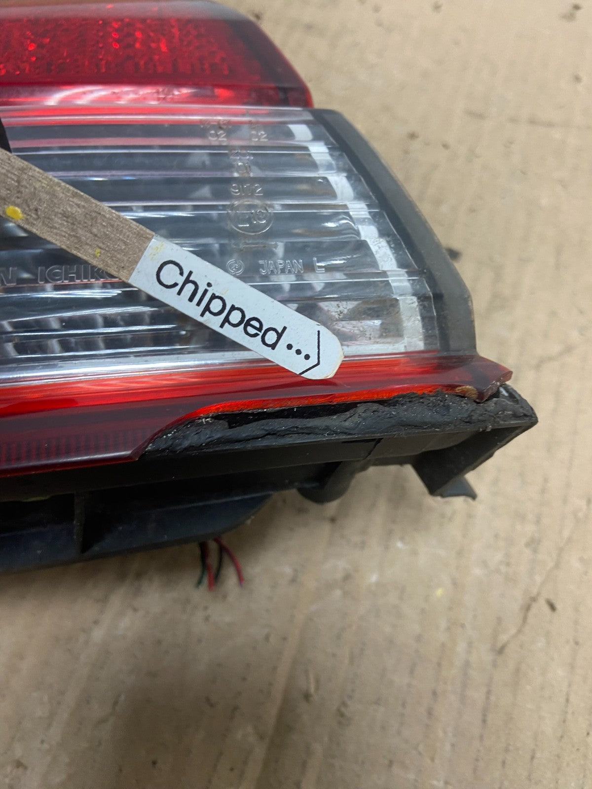 1998 - 1999 Infiniti i30  Left Driver Lh Side Tail Light Oem AB8258 DG3