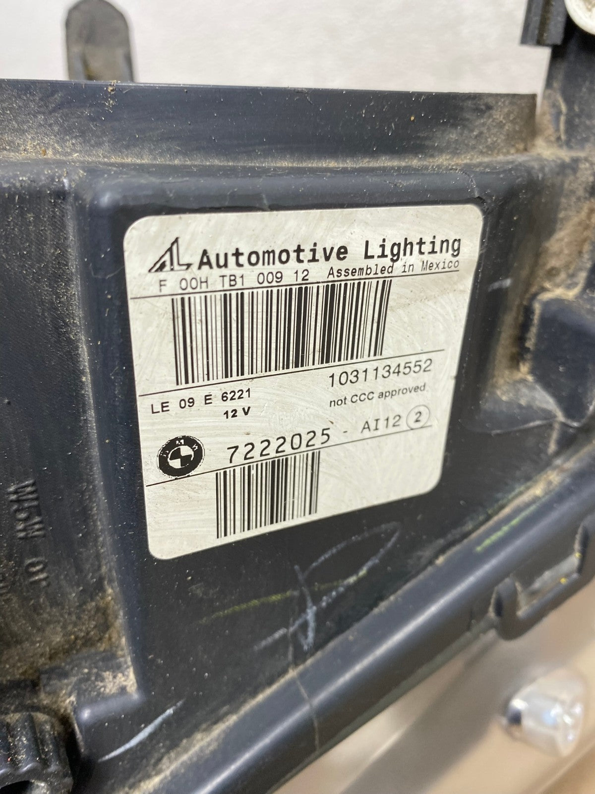 2011 to 2014 BMW X3 Left Driver Lh Side Halogen Headlight AF3056 LK9