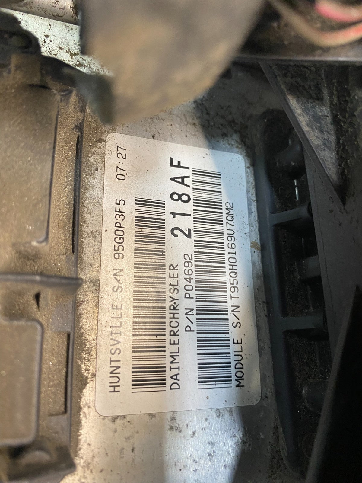 2009 Jeep Grand Cherokee Fuse Box Relay Panel Body Control Module BCM AE8054 DW2