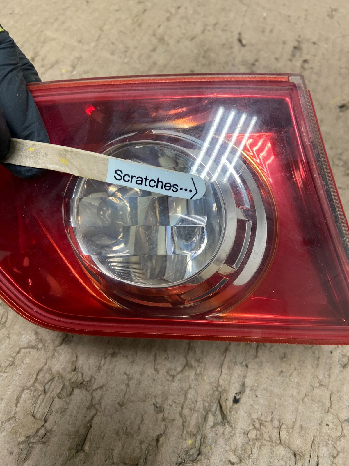 2003-2005 Infiniti FX35 FX45 Left Driver Lh Red Inner Tail Light OEM Y4988 DW3