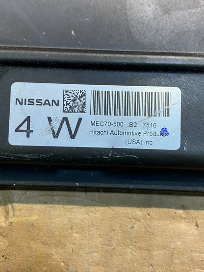 2008 Nissan Pathfinder 4.0L Ecm Ecu Engine Computer Module MEC70-500 AI7706 DG2