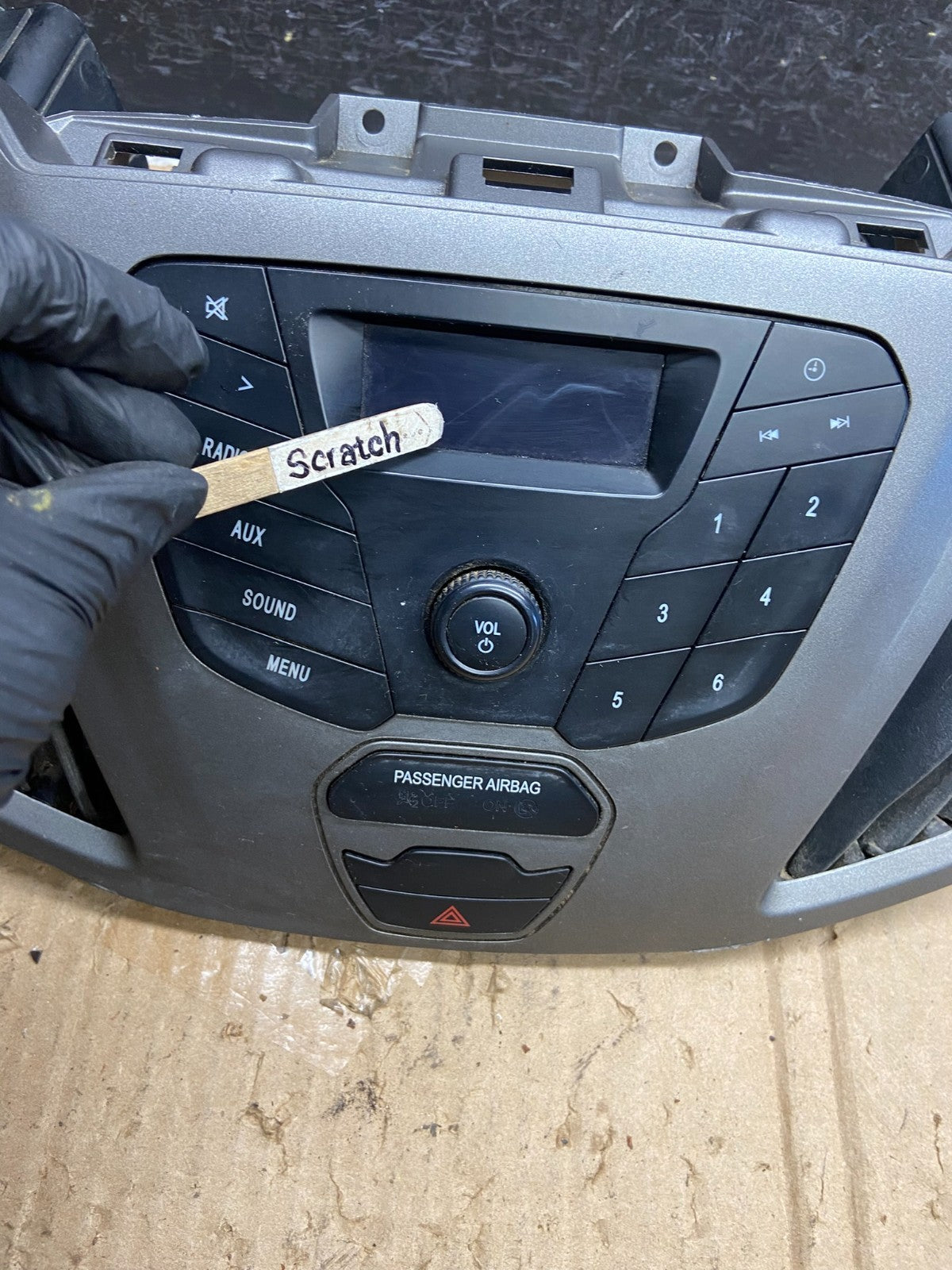 2015 to 2024 Ford Transit Front Radio Audio Control Bezel Air Vent ae2074 DG1