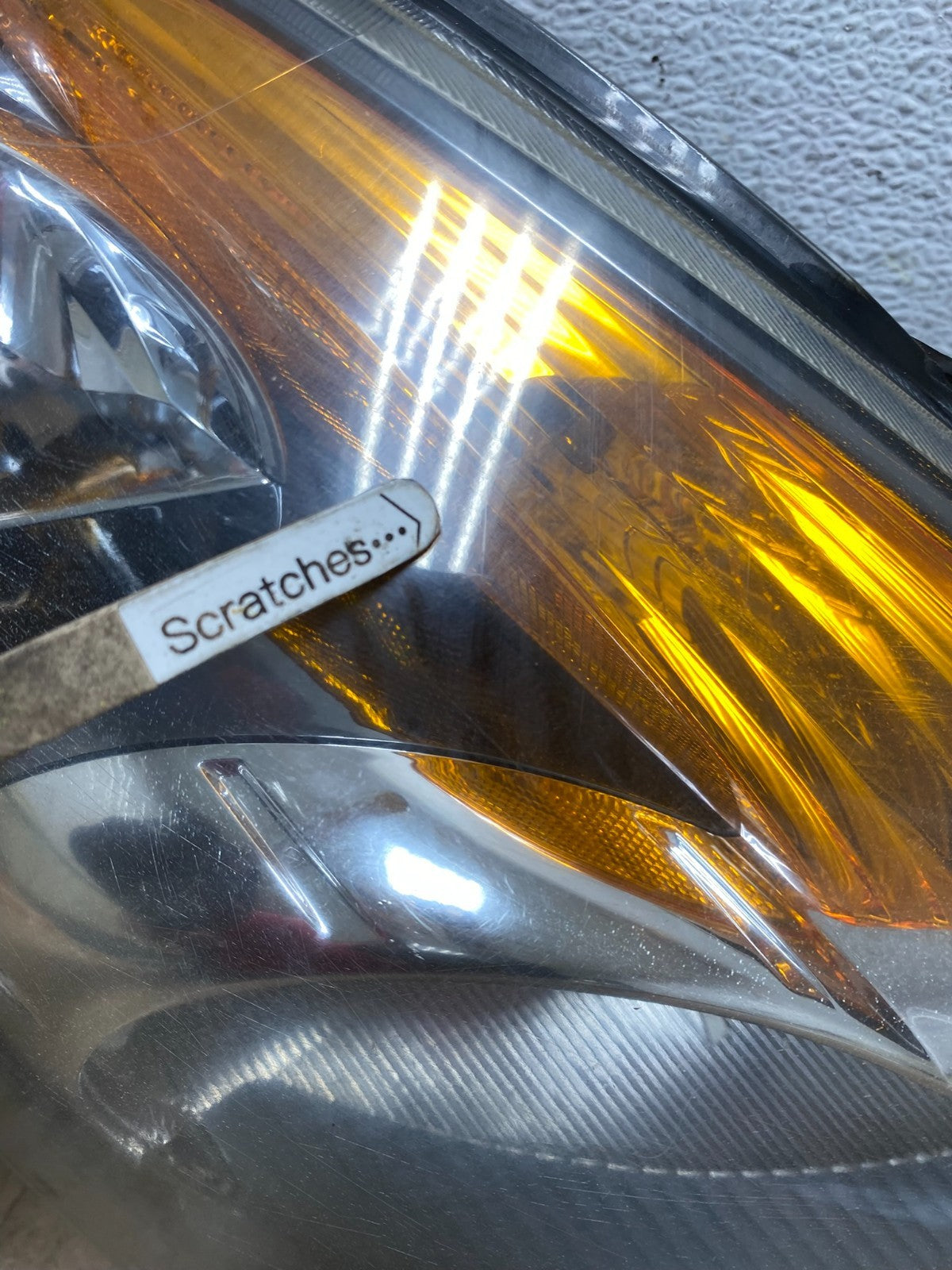 Sedan 2007 to 2009 Nissan Altima Right Passenger Halogen Headlight AE6546 DW3