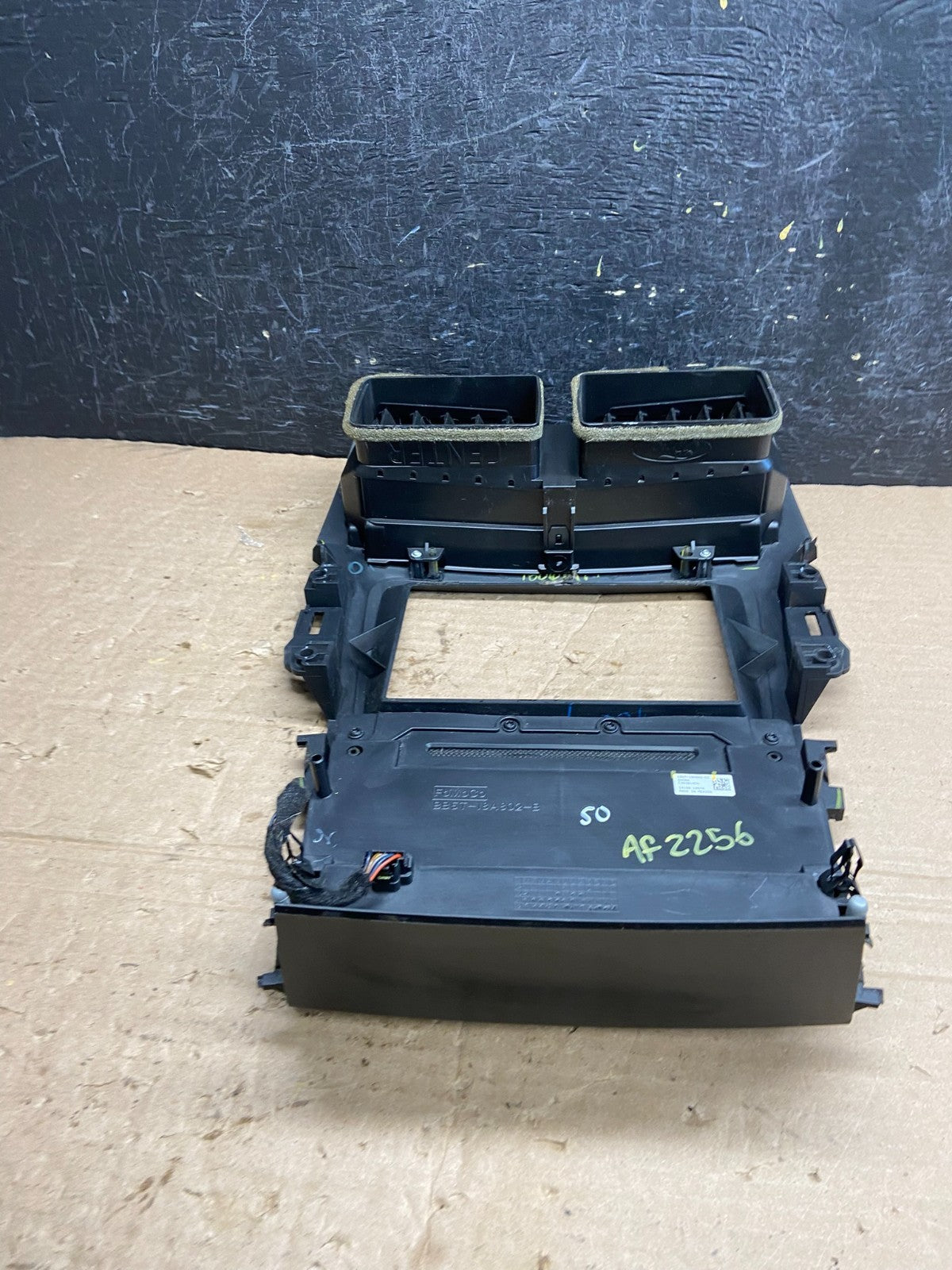 2014 to 2015 Ford Explorer Radio Climate Control Trim Bezel Panel AF2256 DG5