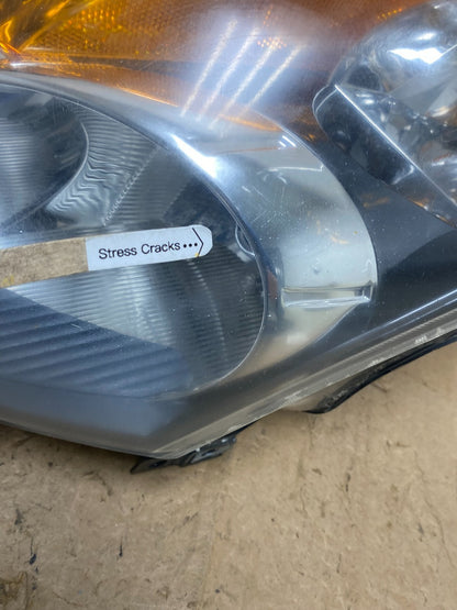 Sedan 2007 2008 2009 Nissan Altima Left Driver Headlight AD1419 DW4