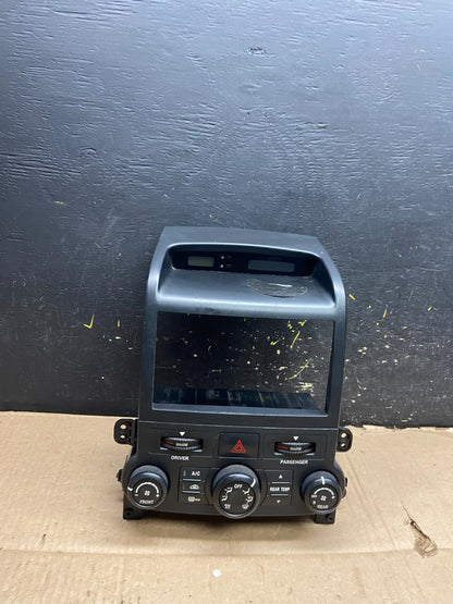 2009-2012 Kia Sedona A/C Heater Climate Control Radio Bezel Trim Y2555 DG0