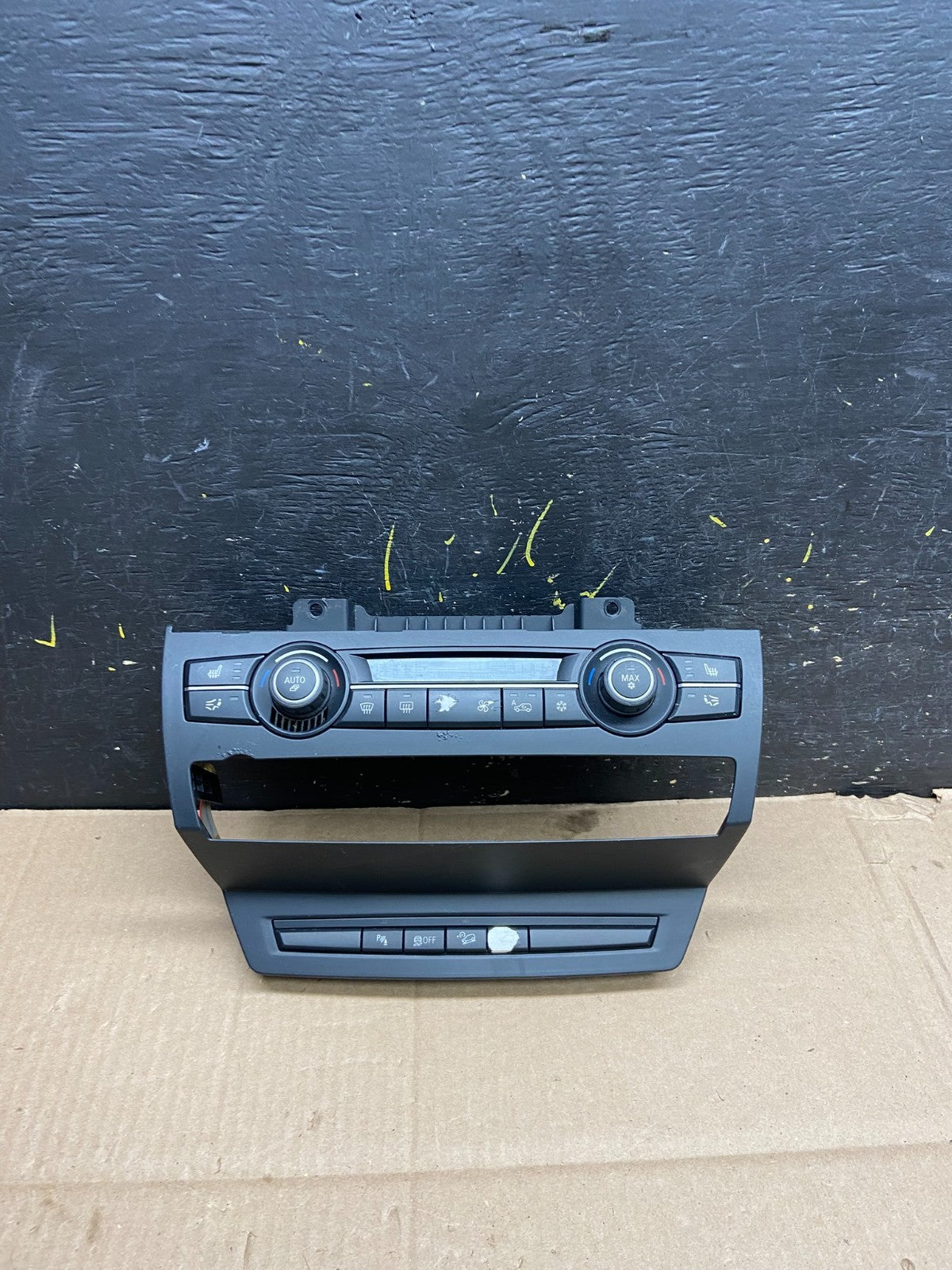 2007-2013 Bmw X5 AC Heater Climate Control Temperature Panel Trim Oem Y2253 DG0