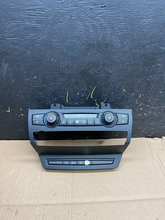 2007-2013 Bmw X5 AC Heater Climate Control Temperature Panel Trim Oem Y2253 DG0