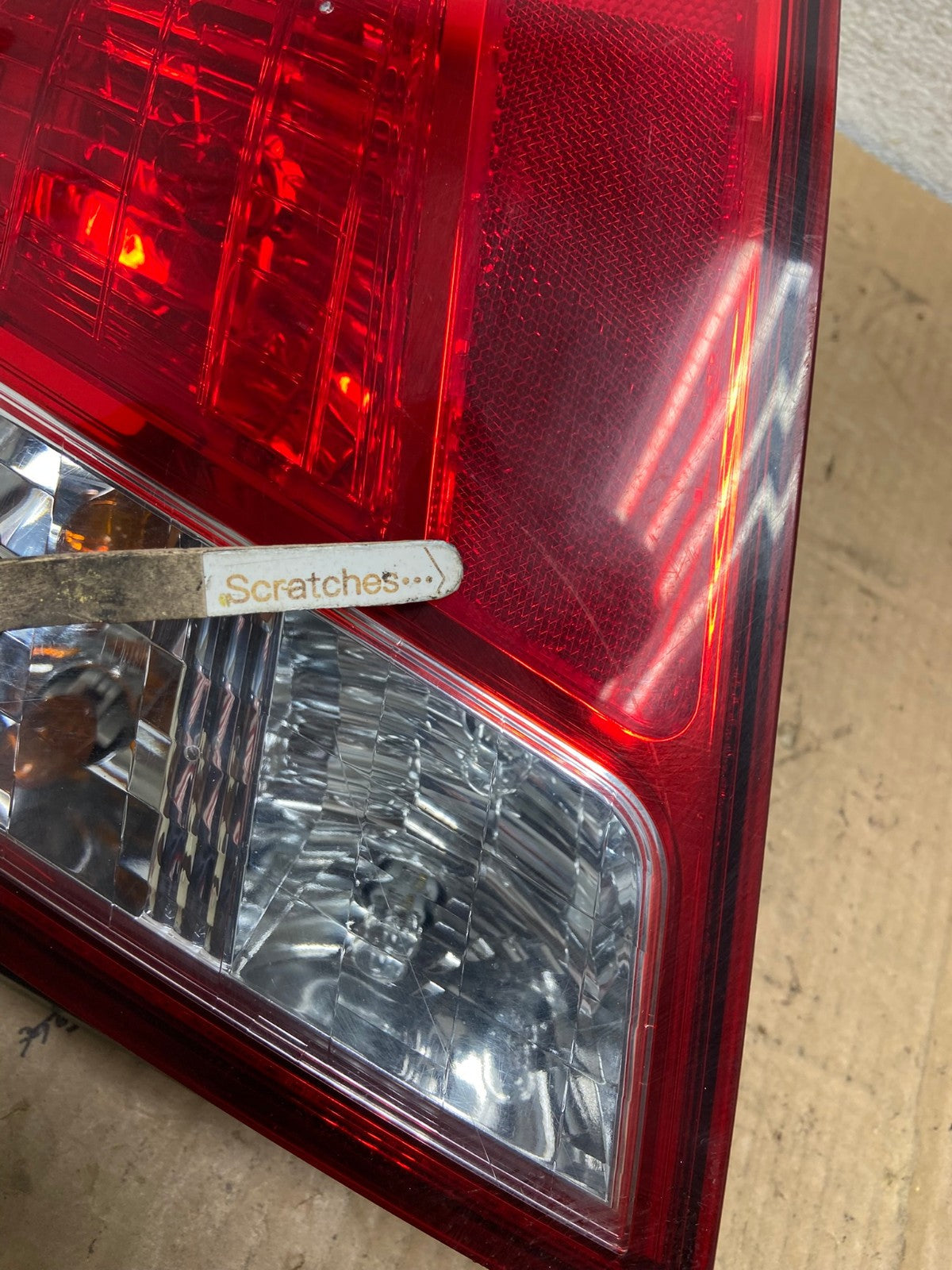 2008-2014 Subaru Impreza Sedan Right Passenger RH Side Tail Light AI8065 LK3