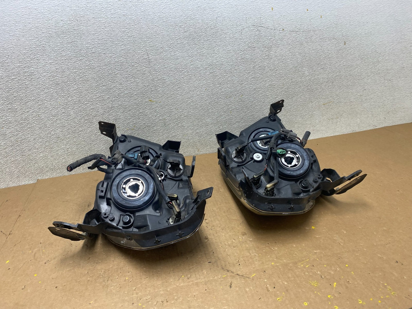 Halogen 2006 - 2008 Honda Pilot Left+Right Black Headlights Aftermarket Z7888 DG9