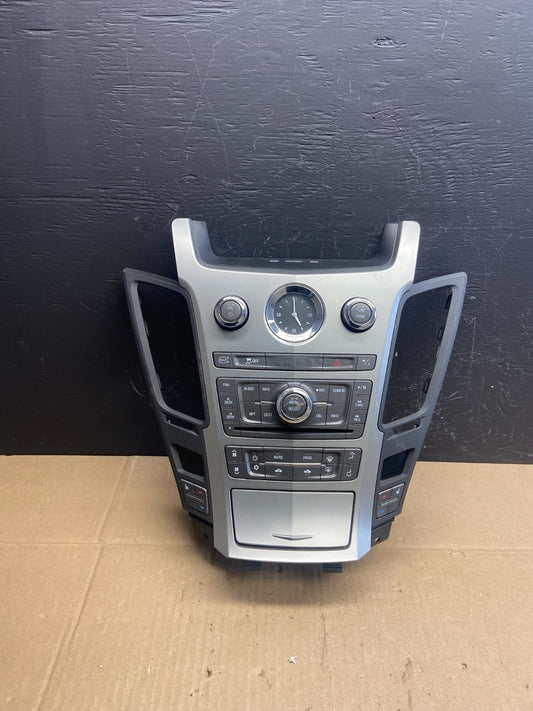 2008-2012 Cadillac CTS A/C Heater Radio Climate Control Panel Bezel OE AB9436 DG0