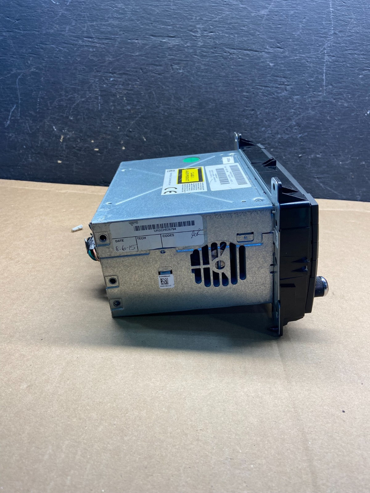 2011 to 2013 Jeep Grand Cherokee Media Satellite Radio Screen Display AF9248 DG2